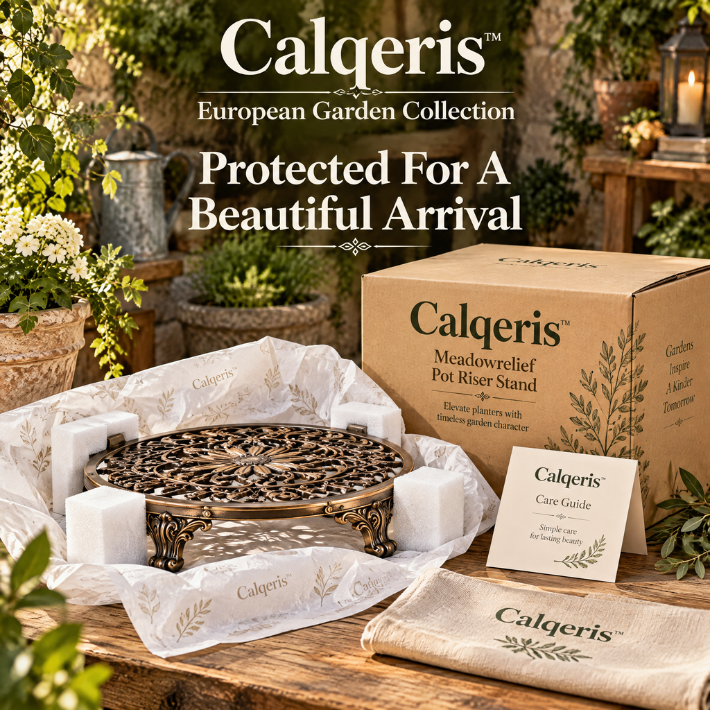 Calqeris™ Meadowrelief Pot Riser Stand