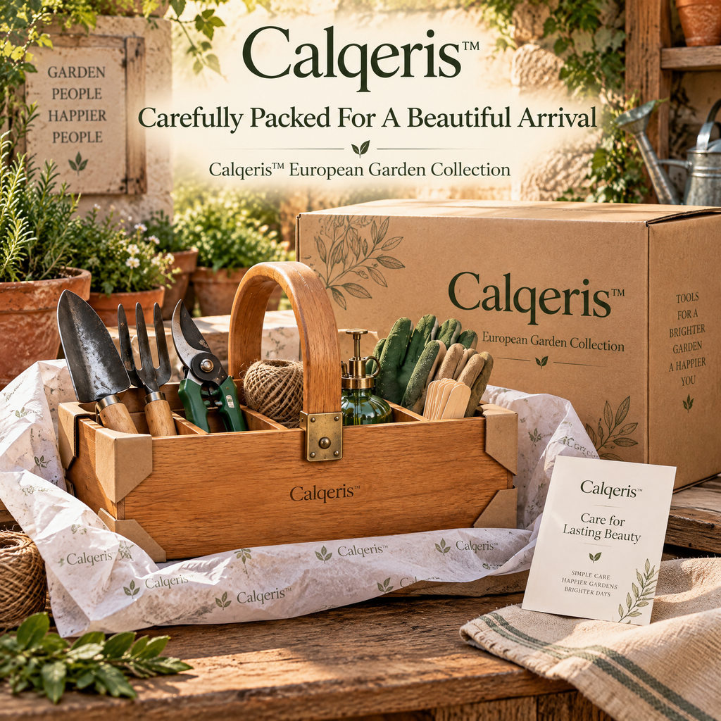 Calqeris™ Everbloom Garden Tool Caddy