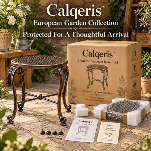 Calqeris™ Briarcrest Wrought Iron Stool