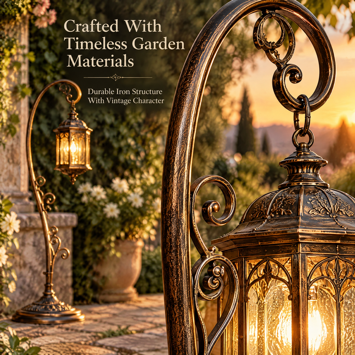 Calqeris™ Lanterra Hanging Lantern Stand