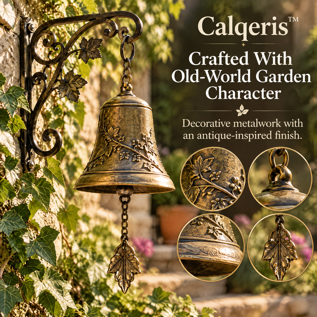 Calqeris™ Ivyglen Decorative Garden Bell