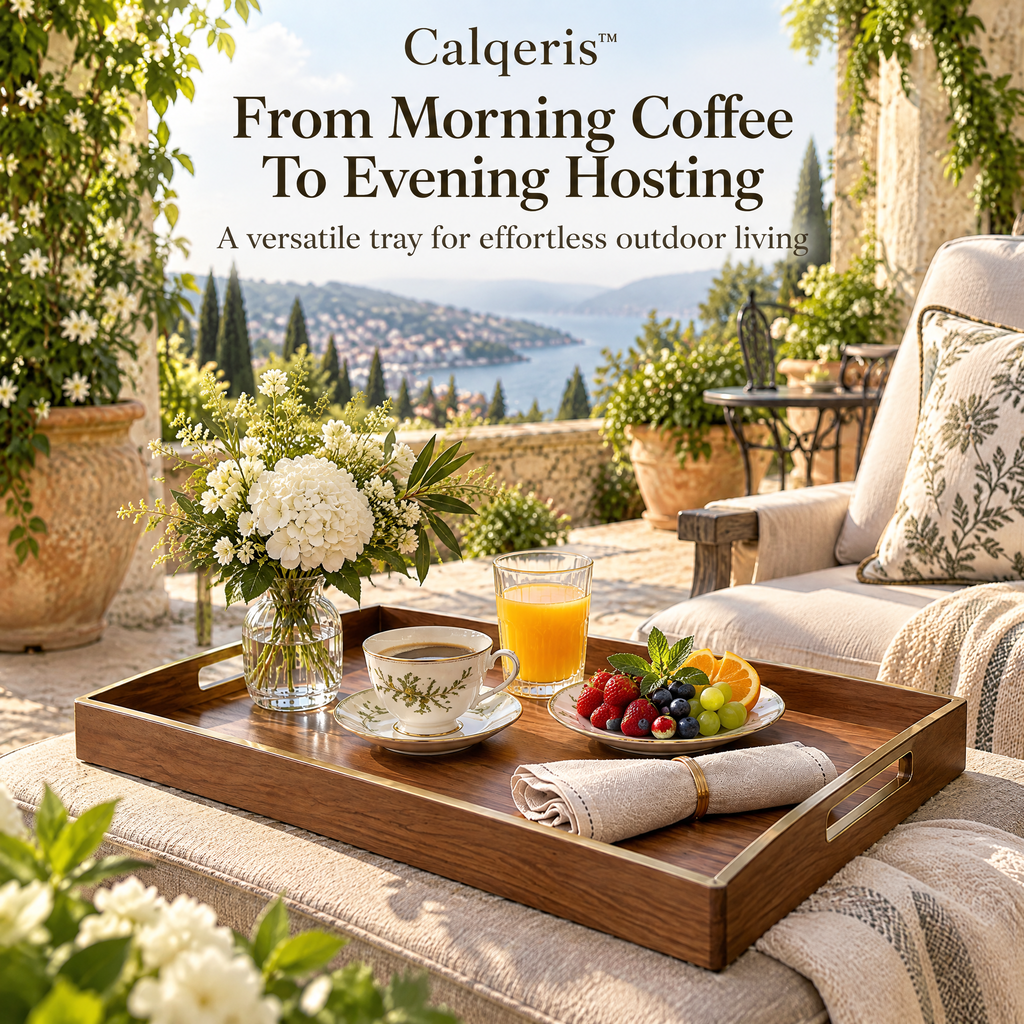 Calqeris™ Villoré Patio Serving Tray