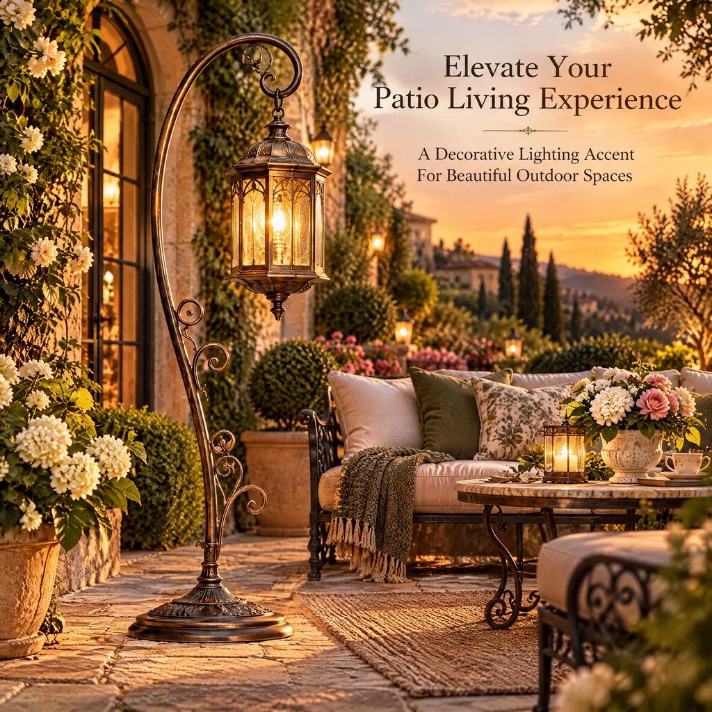 Calqeris™ Lanterra Hanging Lantern Stand