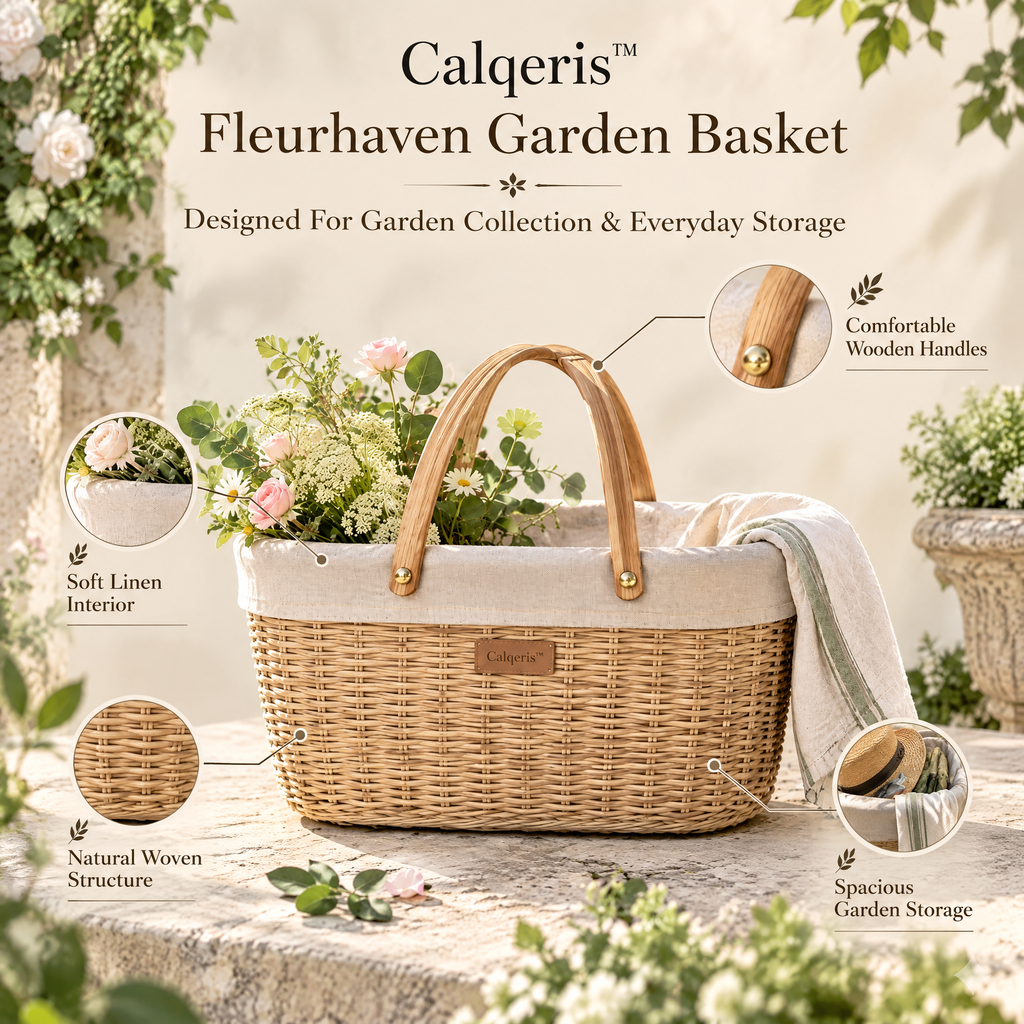 Calqeris™ Fleurhaven Garden Basket