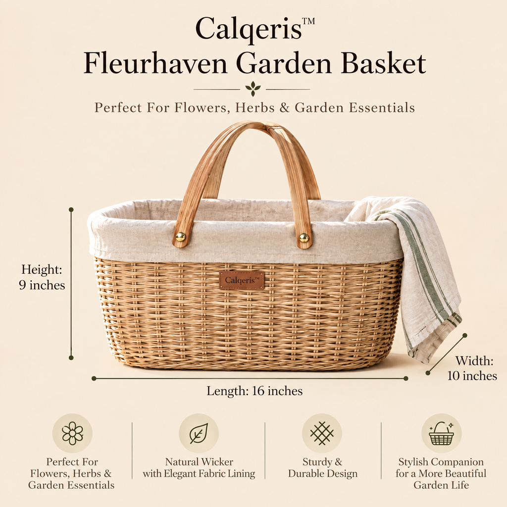 Calqeris™ Fleurhaven Garden Basket