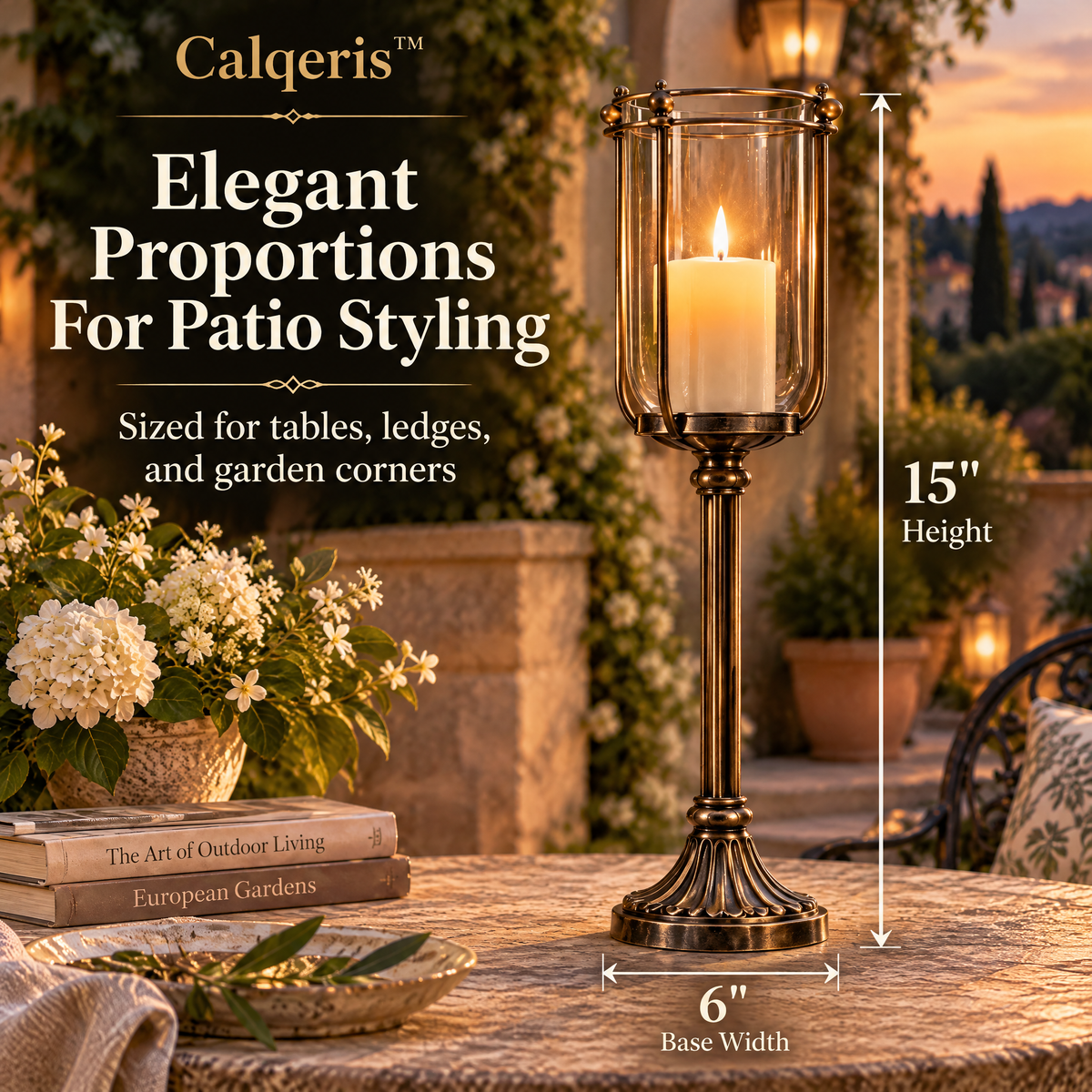 Calqeris™ Cotsmere Garden Candle Holder