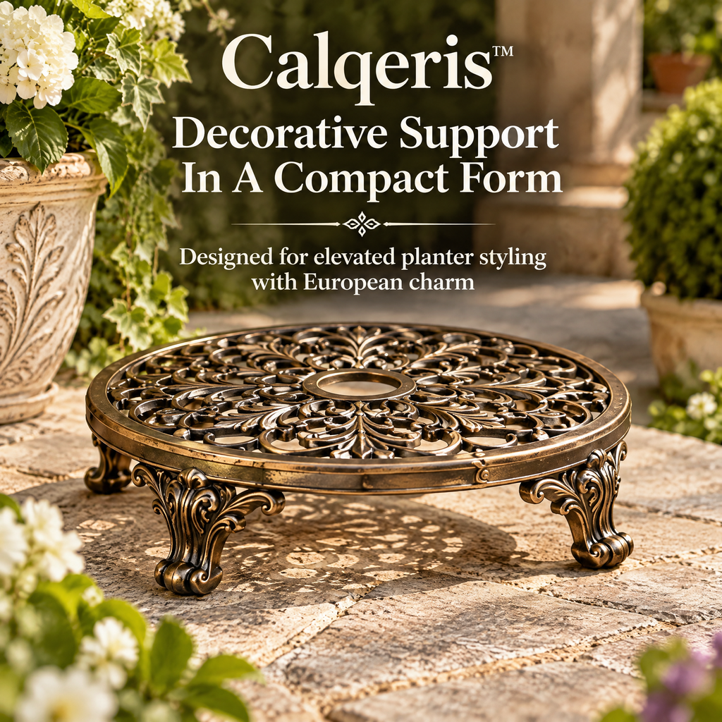 Calqeris™ Meadowrelief Pot Riser Stand