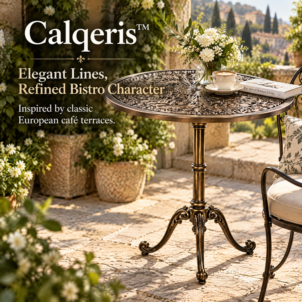 Calqeris™ Solvienne Bistro Accent Table
