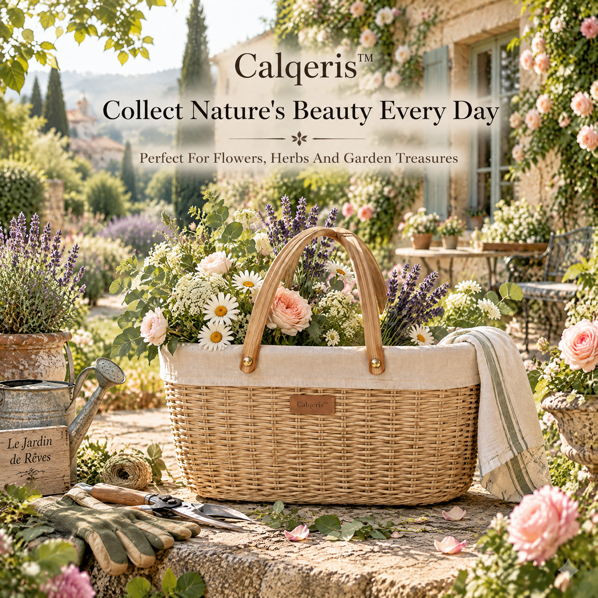 Calqeris™ Fleurhaven Garden Basket