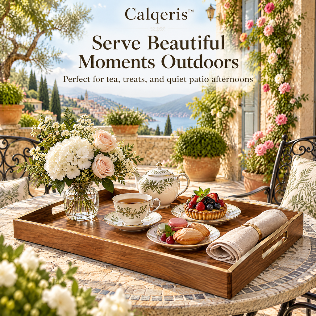Calqeris™ Villoré Patio Serving Tray