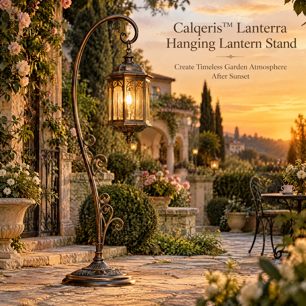 Calqeris™ Lanterra Hanging Lantern Stand