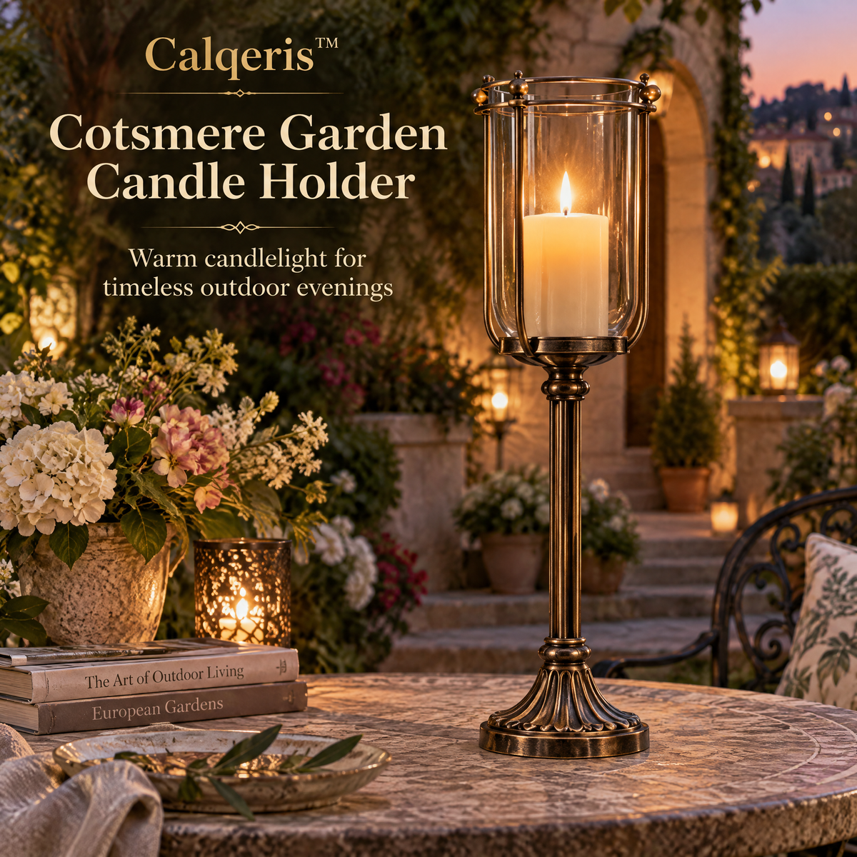 Calqeris™ Cotsmere Garden Candle Holder