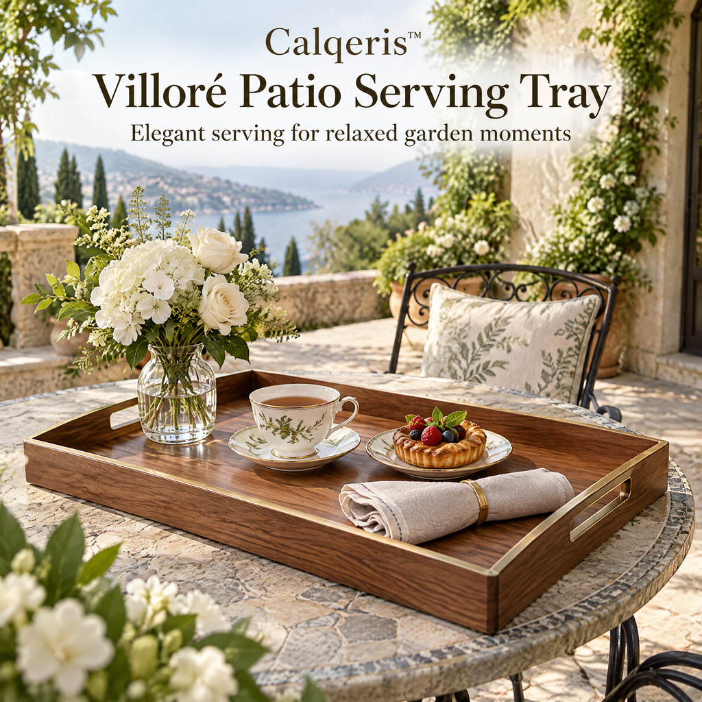 Calqeris™ Villoré Patio Serving Tray