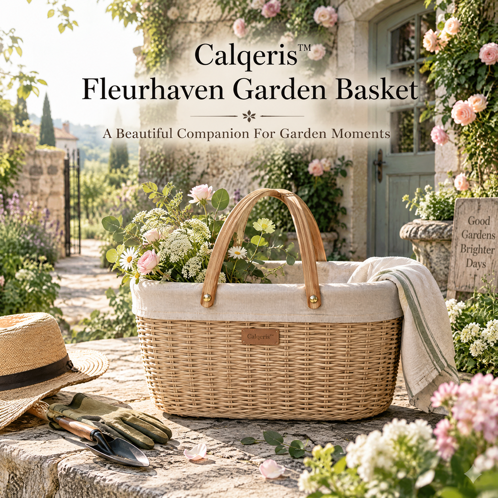 Calqeris™ Fleurhaven Garden Basket